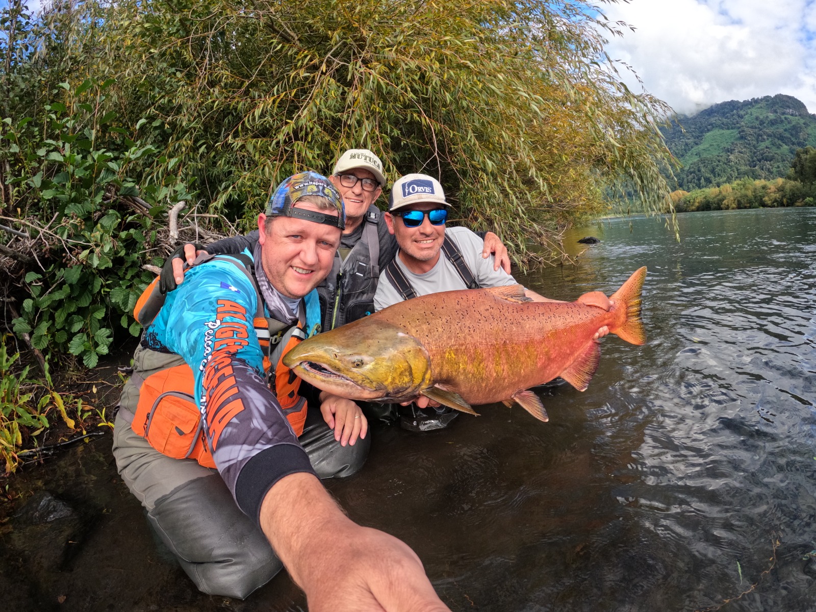 Pescaria Salm�o Chile