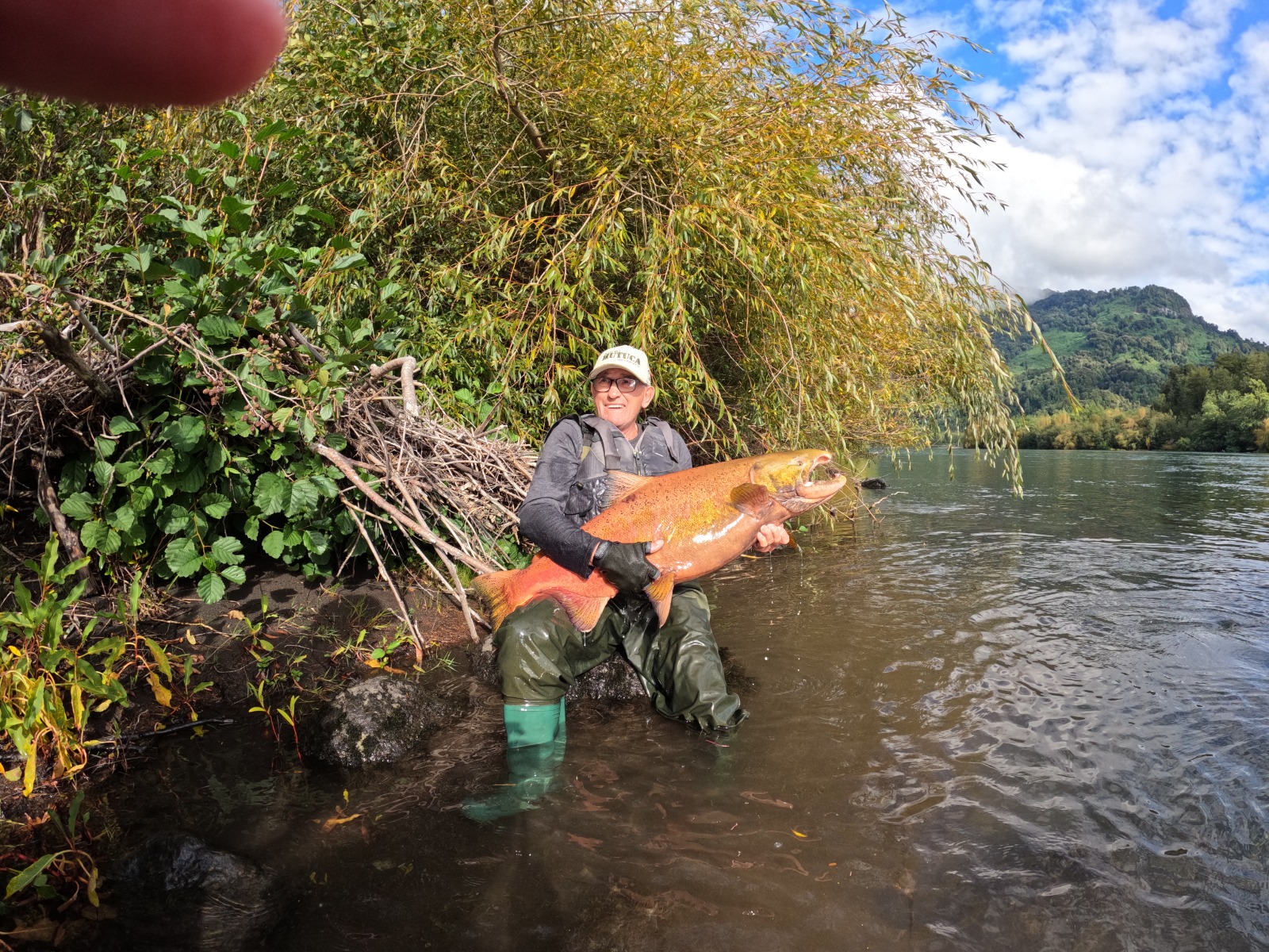 Pescaria Salm�o Chile