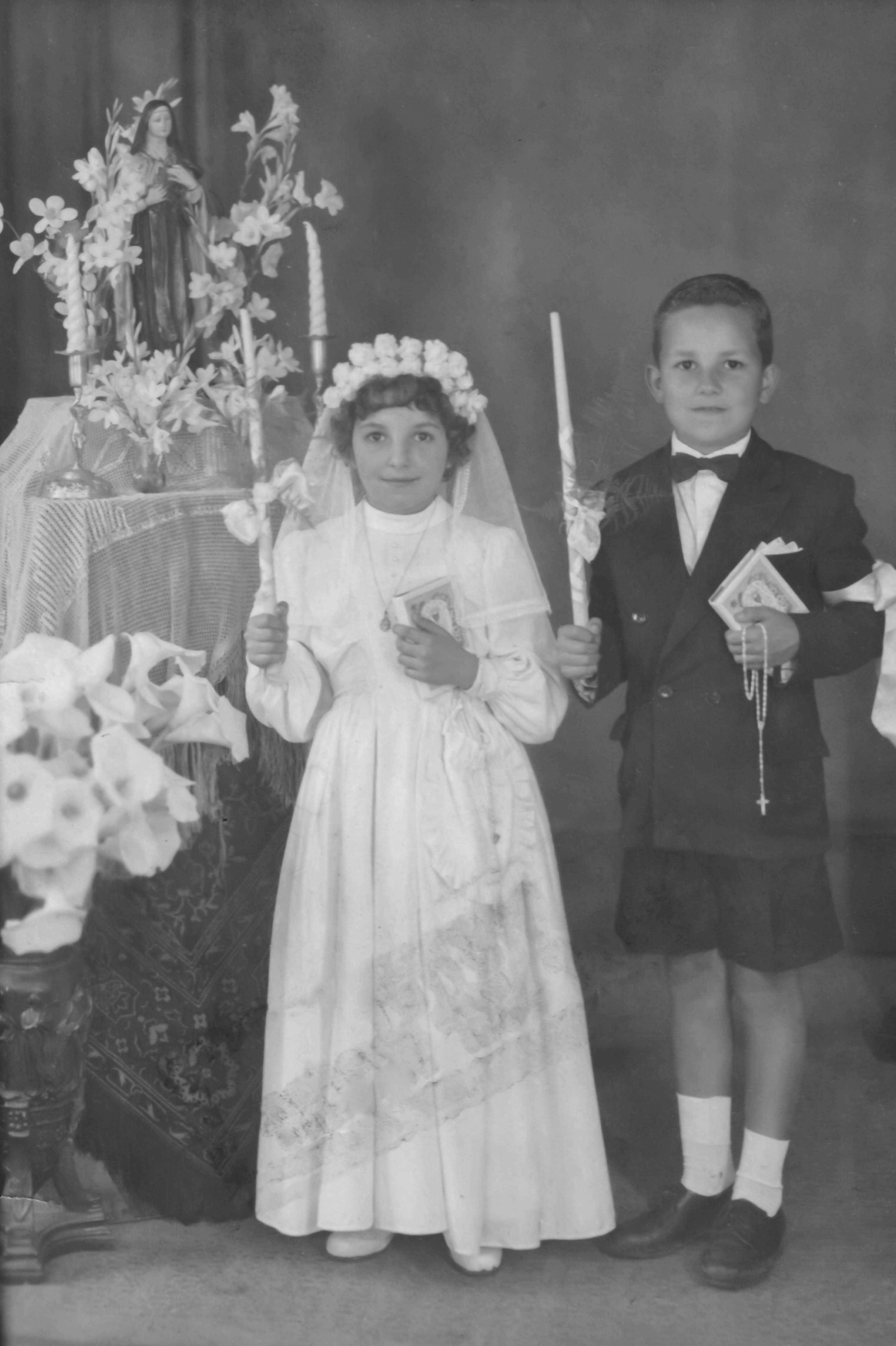 Primeira Comunh�o Zo� e Ernani