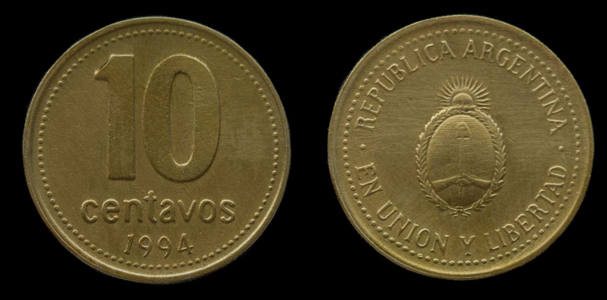 Moeda 10 centavos de Peso 1994 Moeda 10 centavos 1994