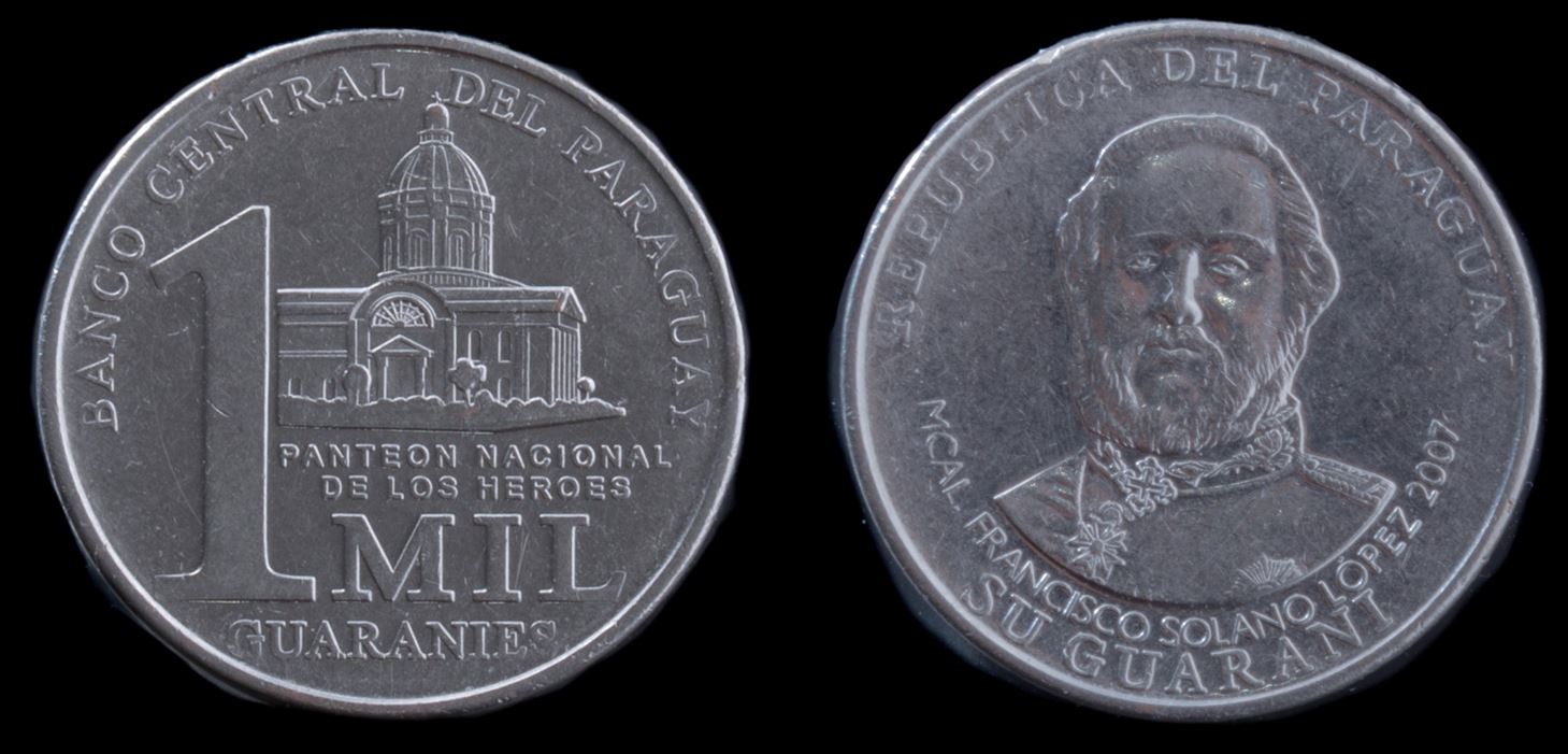 Moeda Oficial Do Paraguai NZ01 - Ivango