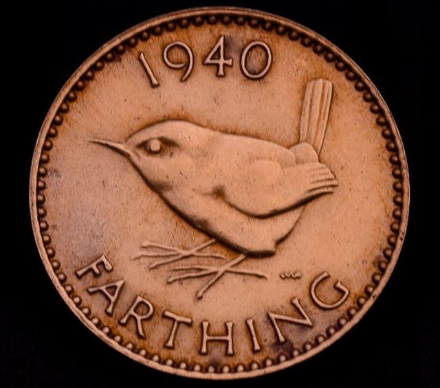 Moeda 1 Farthing de 1940