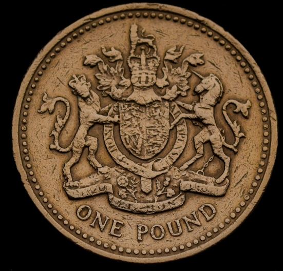 Moeda 1 Libra (Pound) de 1983