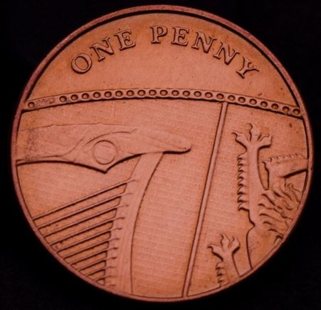 Moeda Penny de 2015